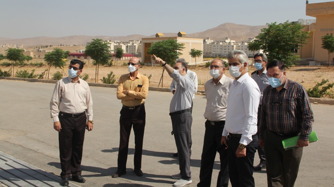 ساماندهی ورودی روستای قلات شیراز 