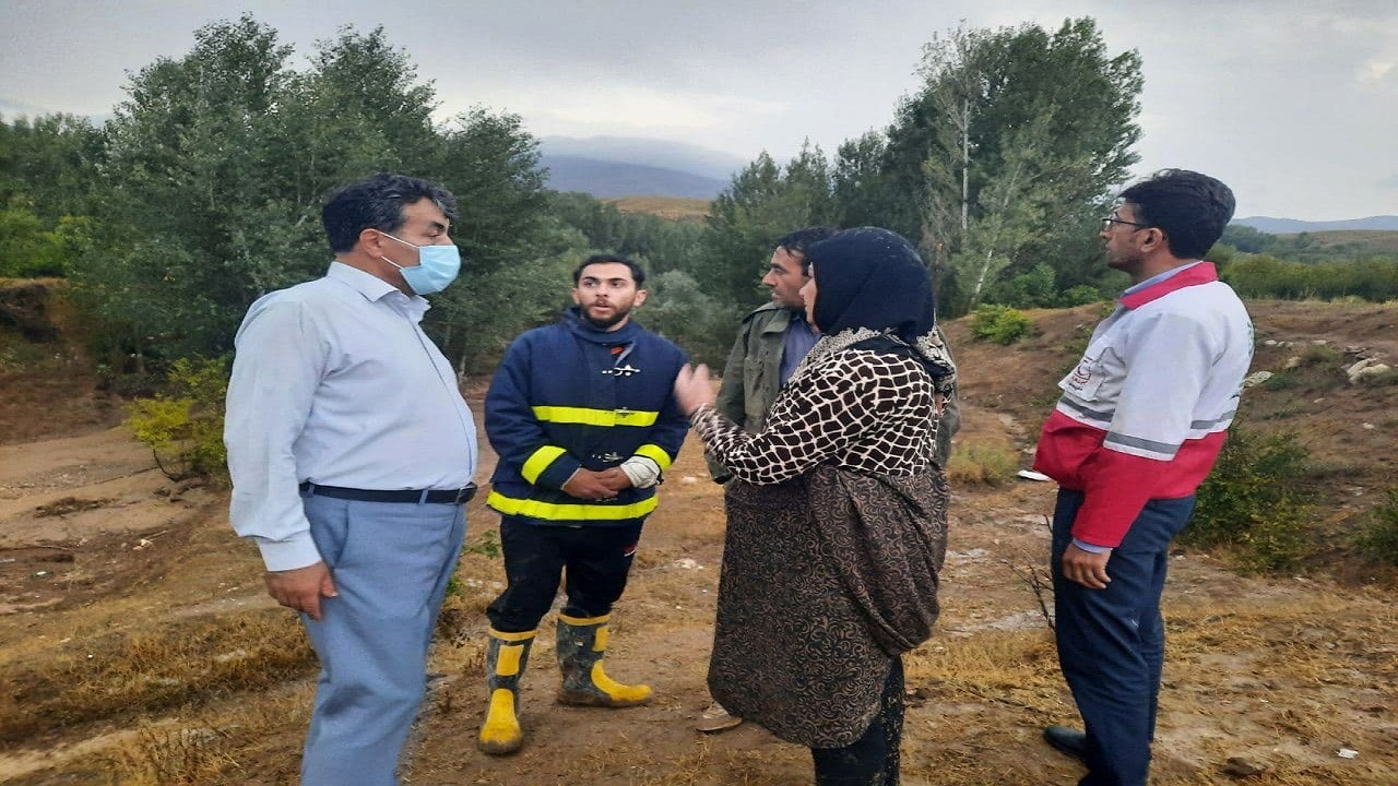 امدادرسانی به سیل زدگان شهرستان آوج