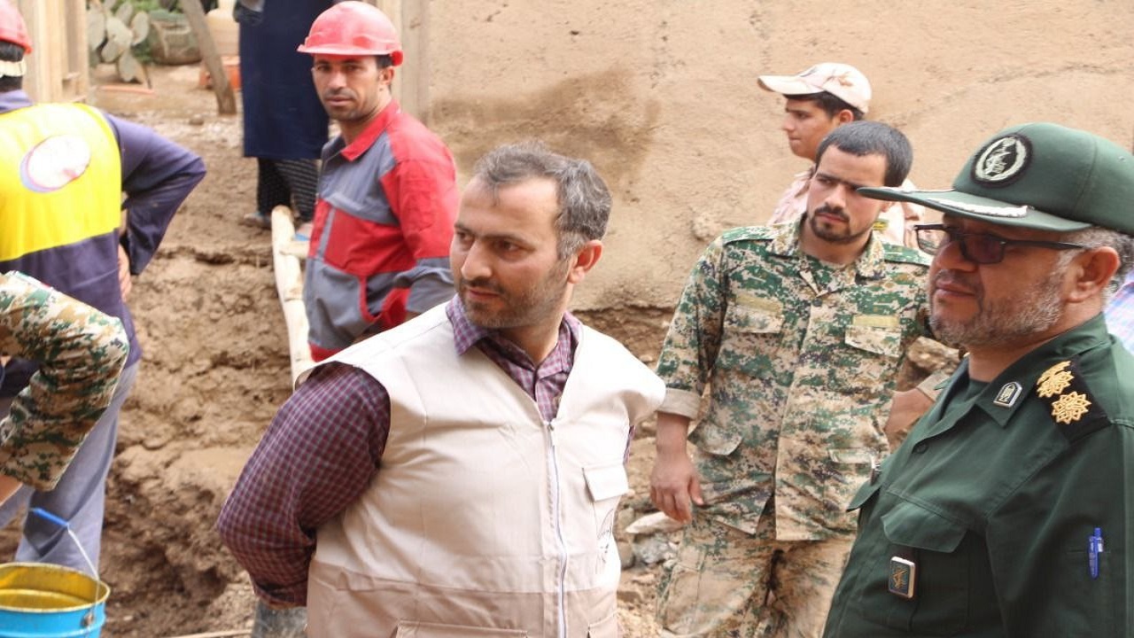 خدمت رسانی ۳۰۰ جهادگر در مناطق سیل زده آوج و الموت