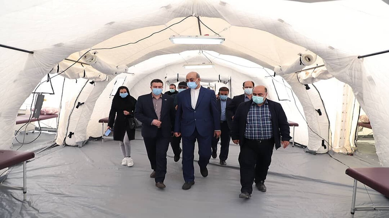 احتمال برپایی بیمارستان صحرایی در قزوین