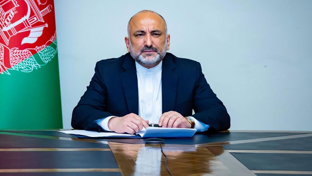 اتمر: تروریست های خارجی به کمک طالبان می خواهند در افغانستان پناهگاه امن بسازند