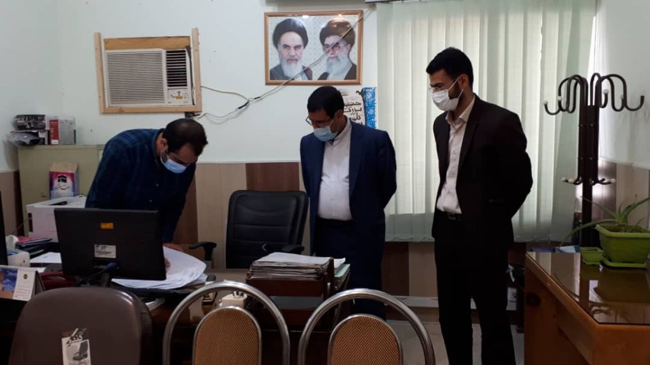 بازدید سرزده رئیس کل دادگستری از حوزه قضایی شهداد و گلباف