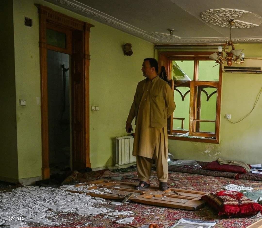 تصاویری از حمله طالبان به منزل سرپرست وزارت دفاع افغانستان