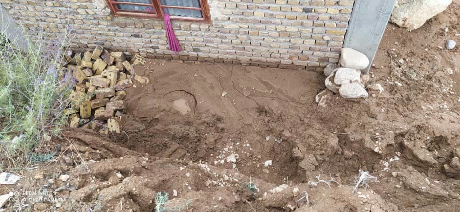 تصاویری از خسارت های سیل به منازل مسکونی