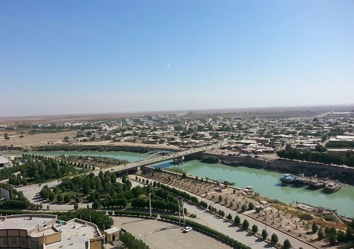 نمایی از شهر هندیجان