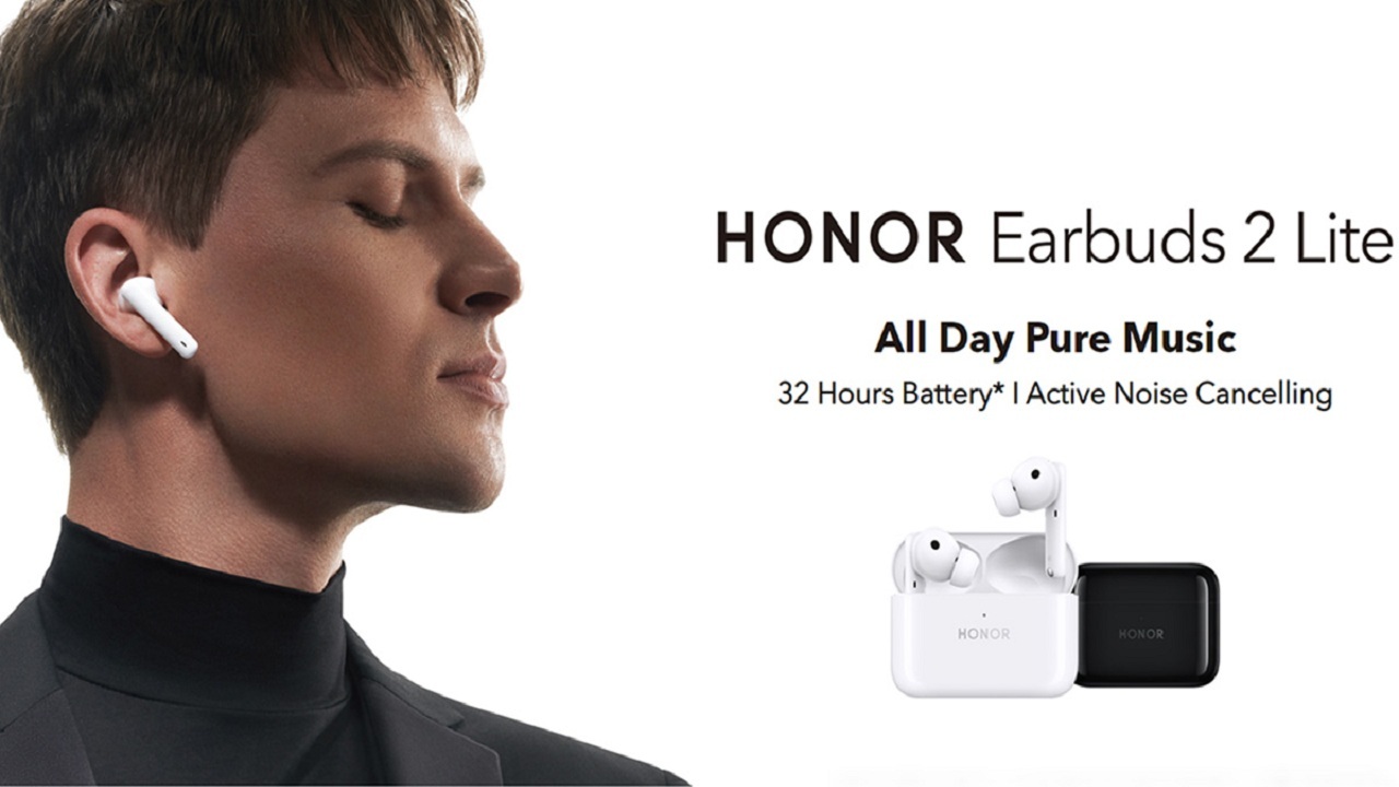 هدفون جیبی Honor Earbuds ۲ Lite در راه اروپا