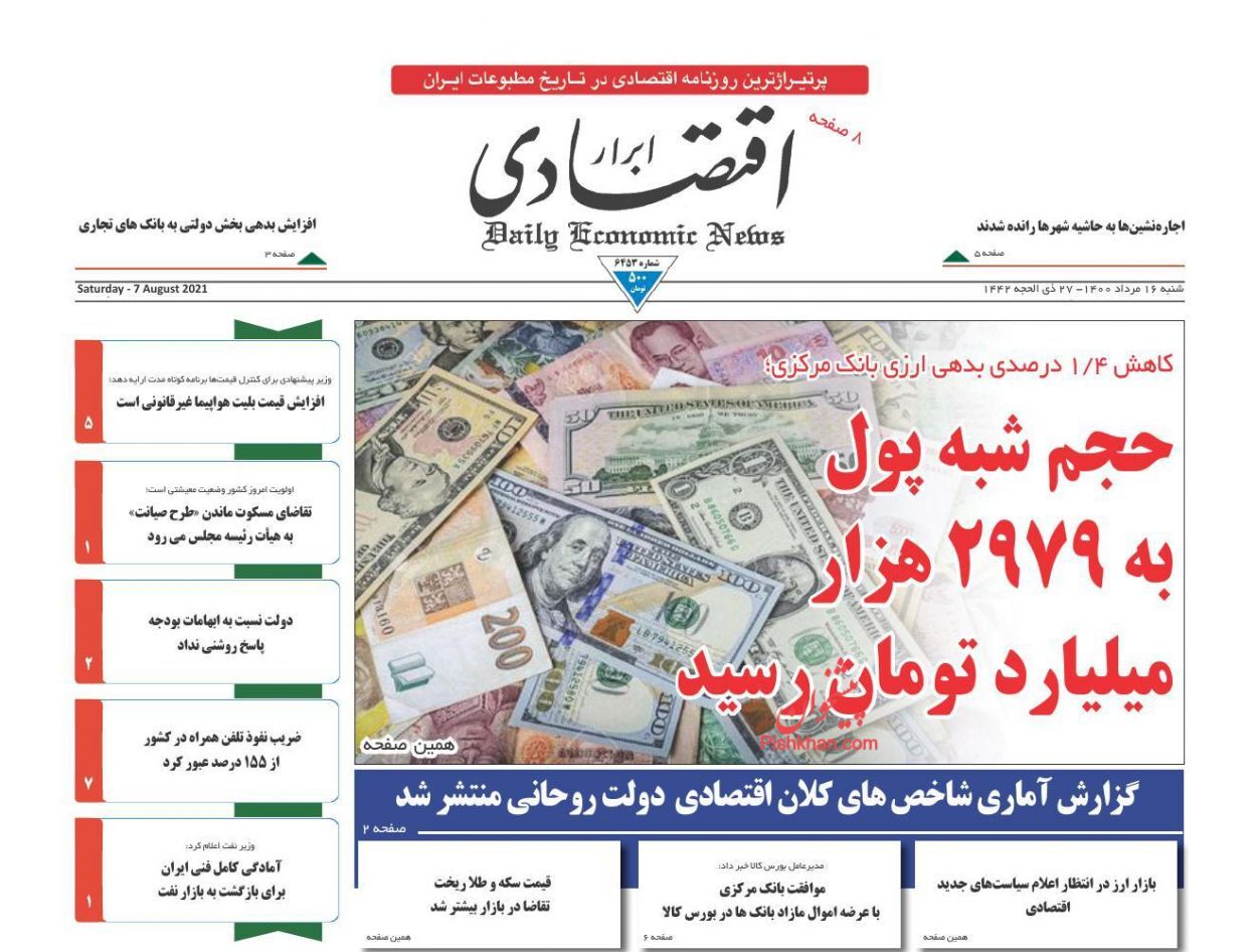 فرارهای مالیاتی ترمز توسعه اقتصاد/ چرا قیمت مرغ همچنان افزایشی است؟/ آینده بازار ارز در دولت جدید