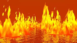تصاویر هوایی از آتش سوزی در جنگل‌های پرو + فیلم