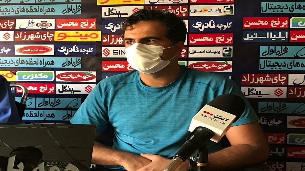 مصطفوی: بازی با تیم فوتبال فولاد در فینال جام حذفی حساس و سنگین است