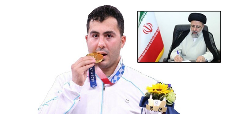 پیام تبریک رئیس جمهور به مناسبت کسب مدال طلای المپیک توسط گنج‌زاده