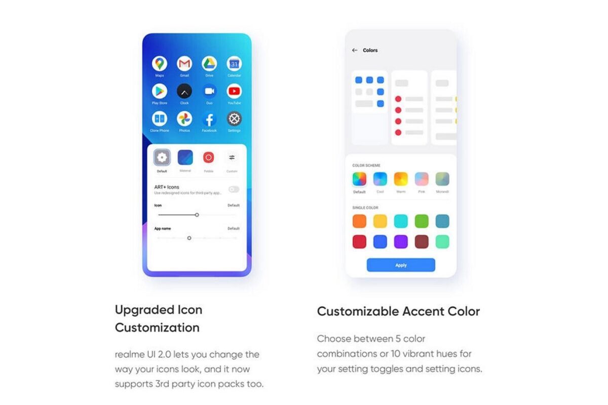 بروزرسانی رابط گرافیکی Realme UI ۲.۰ و ارائه ویژگی&zwnj;های حدید