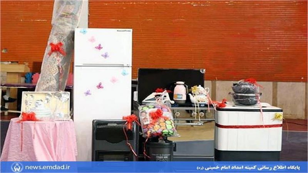 اهدای ۲۰ سری جهیزیه به نوعروسان نیازمند شهرکرد