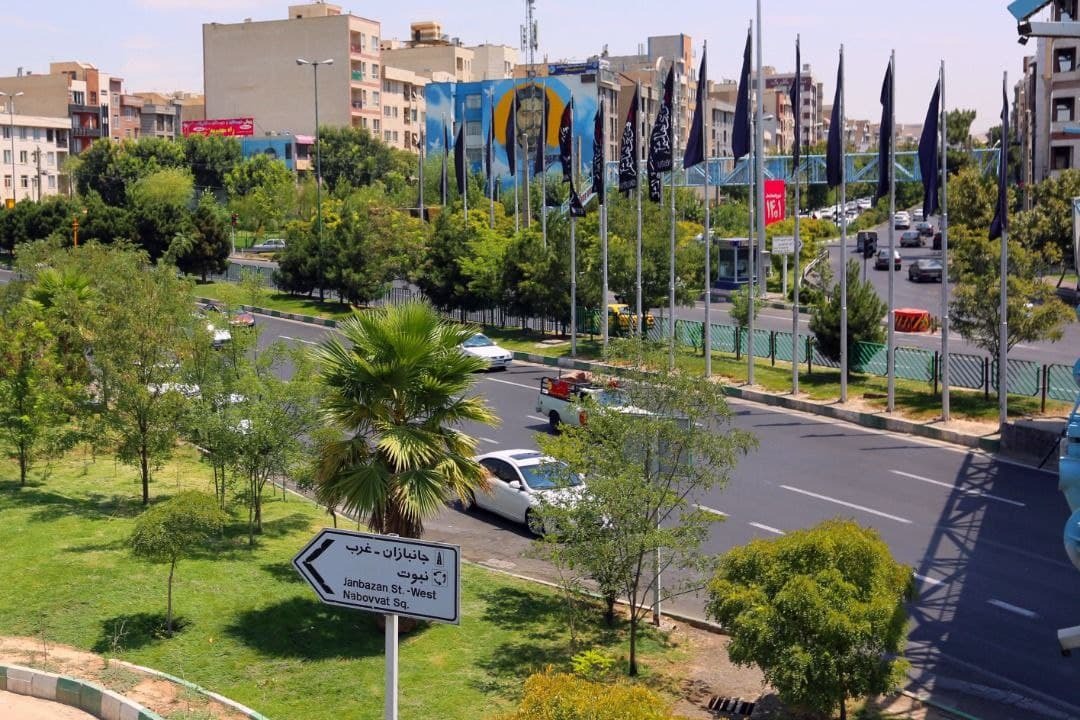 شرق تهران سیاهپوش شد + تصاویر