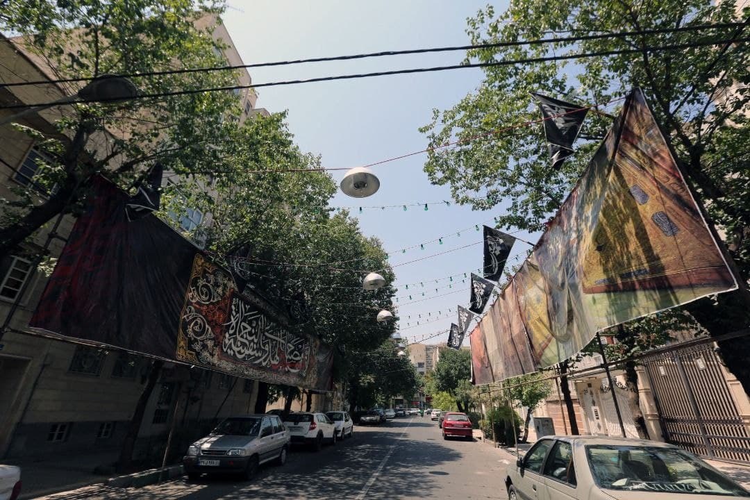 شرق تهران سیاهپوش شد + تصاویر