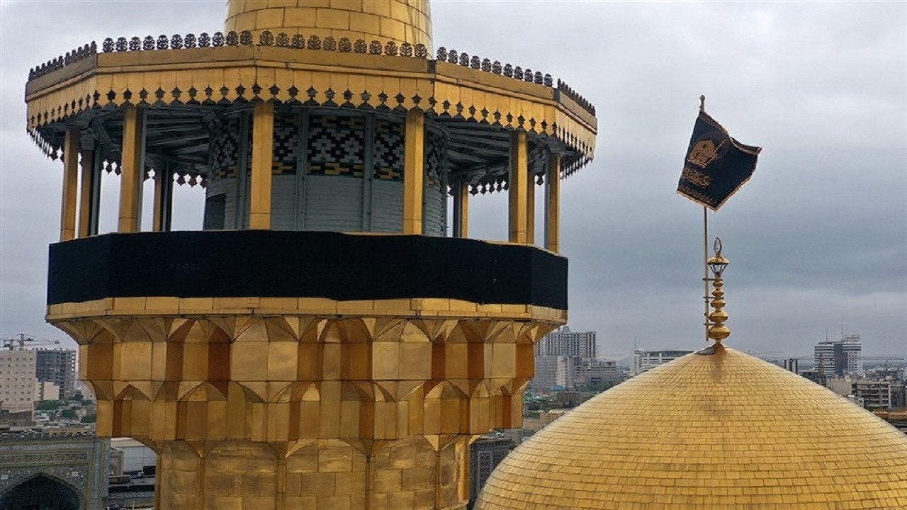 آئین «اذن عزا» در حرم رضوی برپا می‌شود