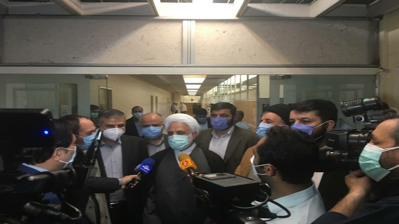 بازدید حجت‌الاسلام والمسلمین محسنی اژه‌ای از سازمان صداوسیما همزمان با روز خبرنگار