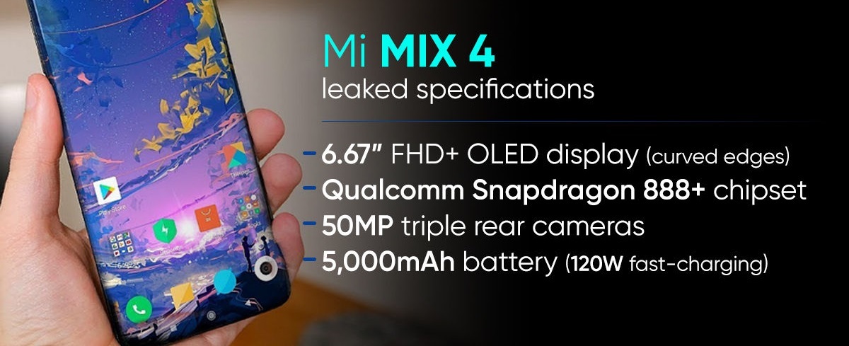 مشخصات شیائومی Mi MIX ۴