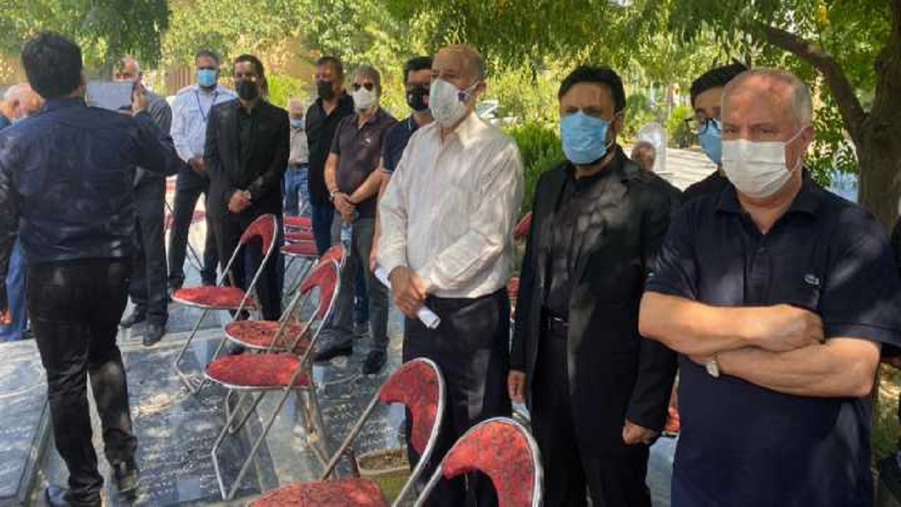 پیشکسوت پرسپولیس به خاک سپرده شد