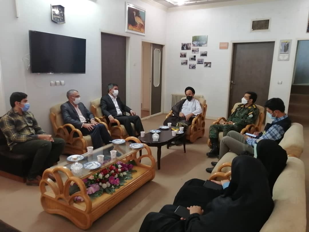 حضور فرمانده یگان ویژه نیروی انتظامی در باشگاه خبرنگاران جوان یزد
