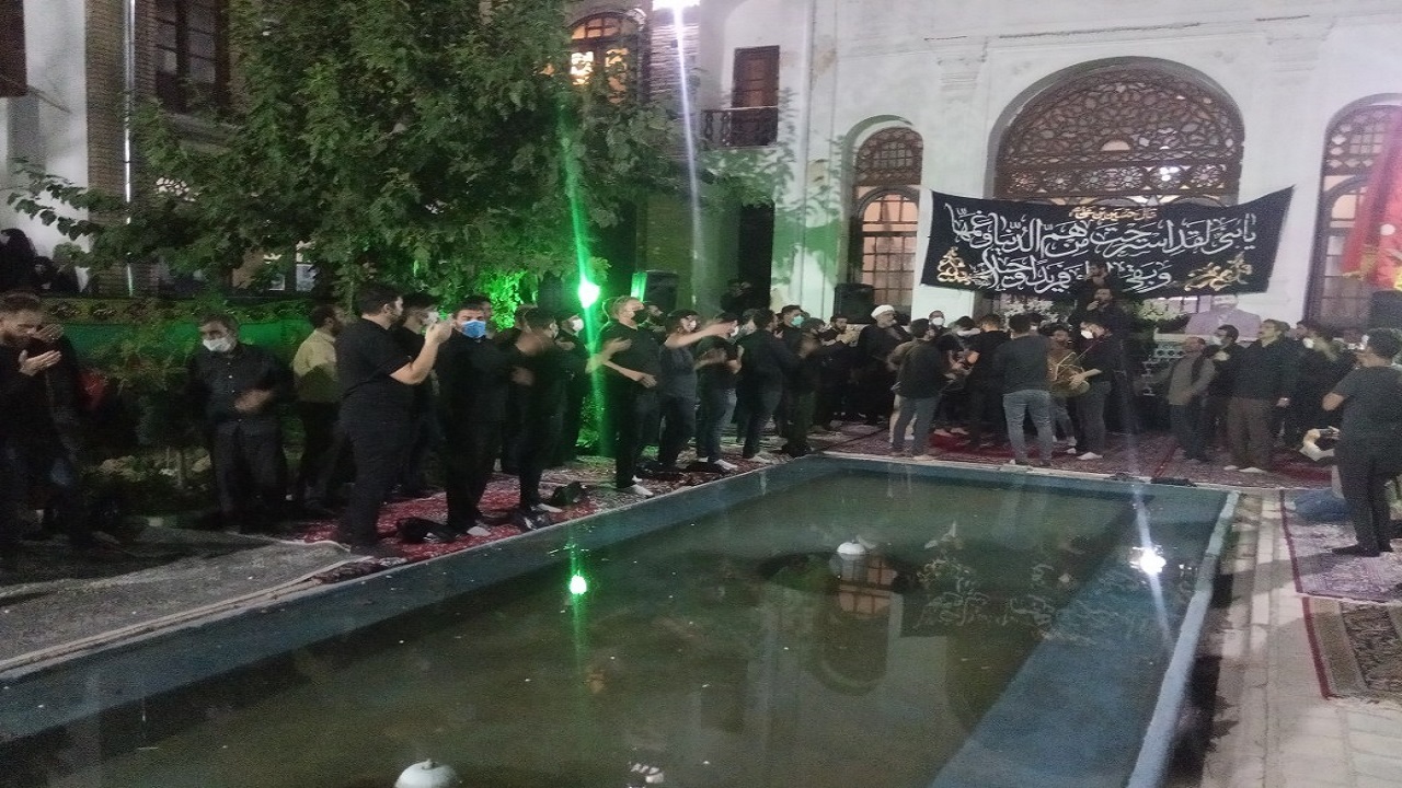 برگزاری مراسم عزاداری حسینی در کرمانشاه+فیلم