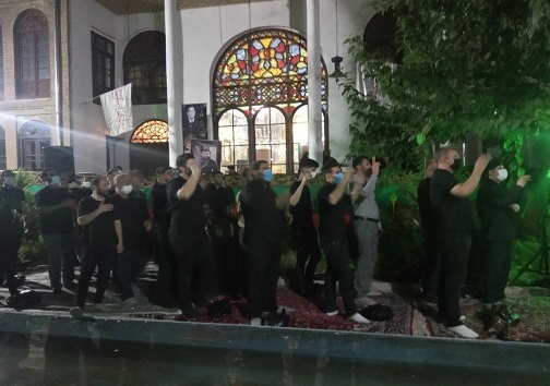 برگزاری مراسم عزای حسین در کرمانشاه