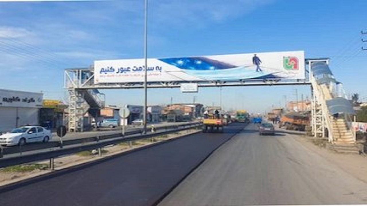 ترمیم آسفالت محور‌های ارتباطی مازندران
