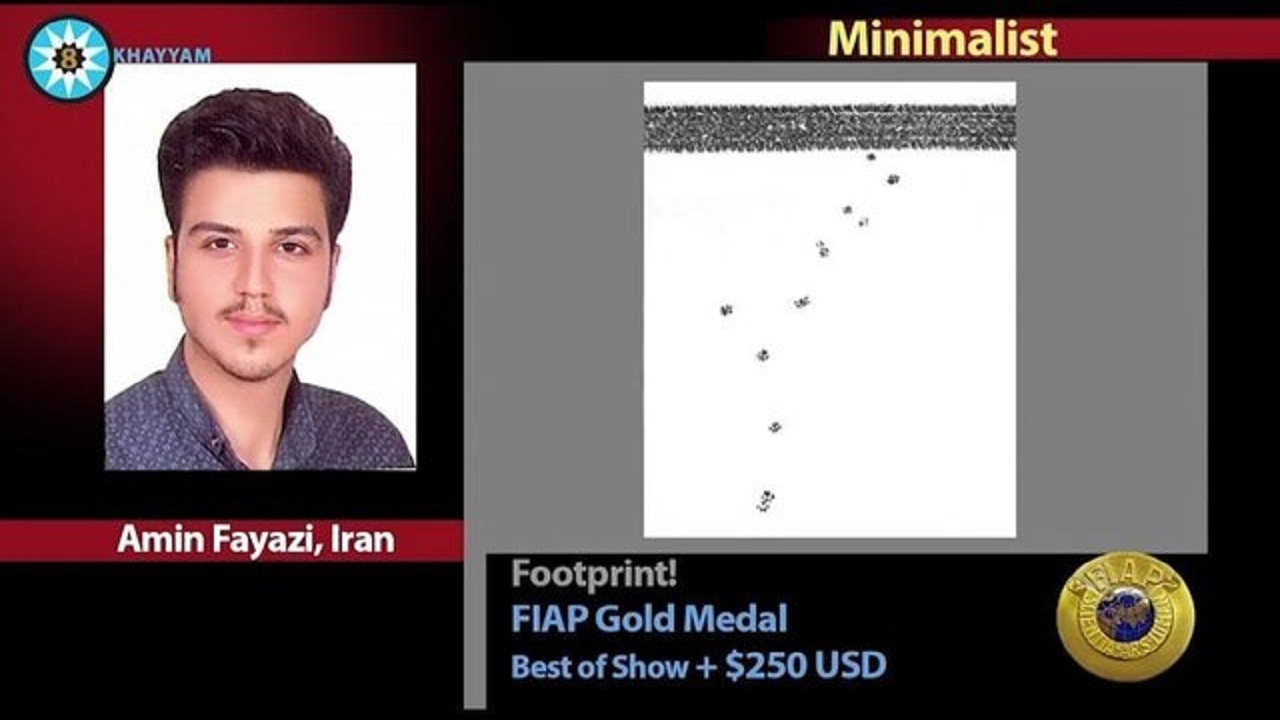 عکاس ملایری برنده طلای جشنواره بین‌المللی عکس خیام