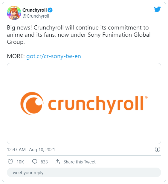 سونی با خرید Crunchyroll پادشاه پلتفرم&zwnj;های انیمه شد