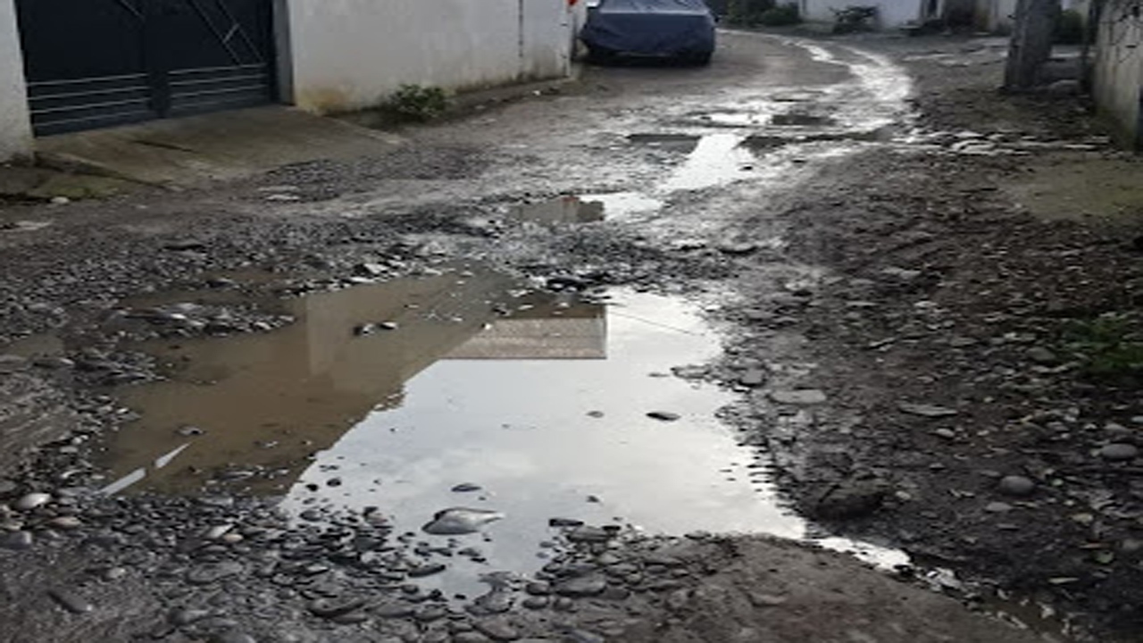 تصاویری از وضع نامناسب معابر در رشت