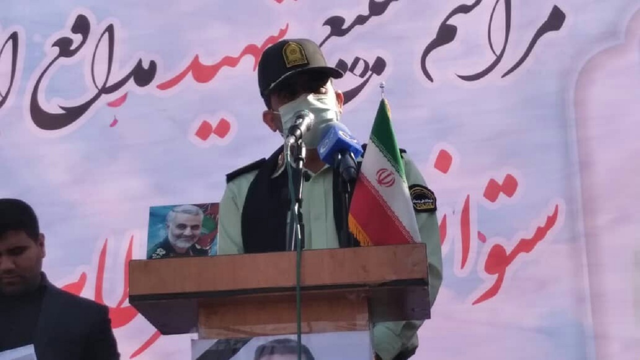 مخلان نظم و امنیت بدانند نیروی انتظامی برای امنیت مردم از جان خود هم خواهد گذشت