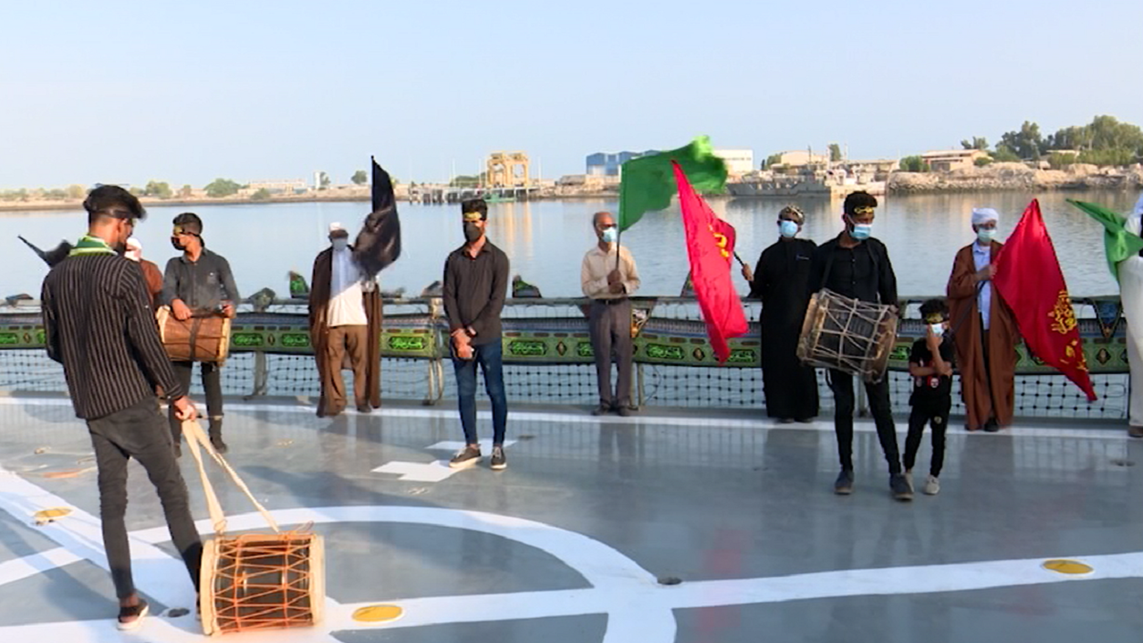 برگزاری مراسم عزاداری محرم با رعایت شیوه نامه های بهداشتی در هرمزگان