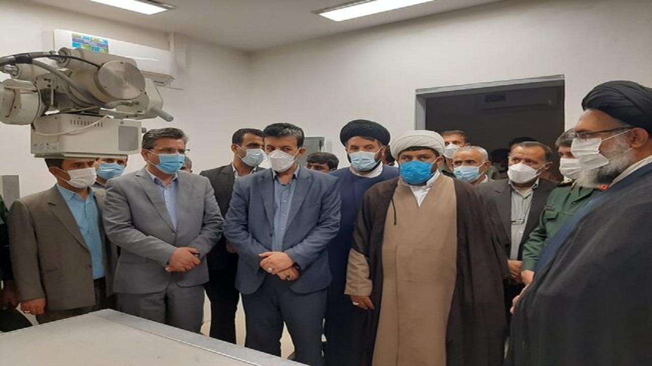مرکز رادیولوژی دیشموک به همت متولیان راه اندازی شد