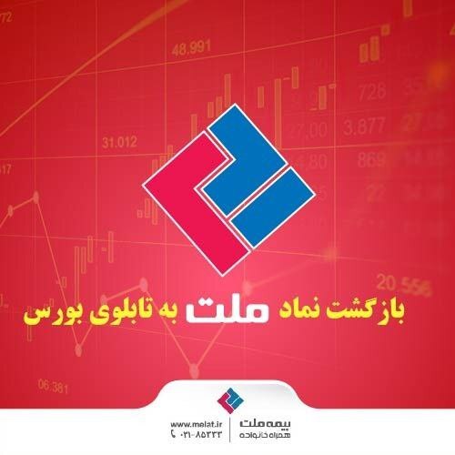 بازگشایی نماد معاملاتی بیمه ملت
