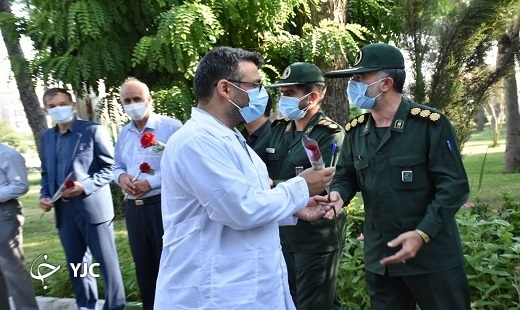 کاروان سلامت بهداری سپاه به  کمک کادر درمان گلستان آمدند