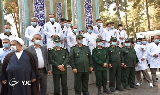 کاروان سلامت بهداری سپاه به  کمک کادر درمان گلستان آمدند
