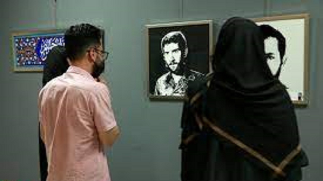 افتتاح نمایشگاه نقاشی درگالری مهر و ماه تبریز