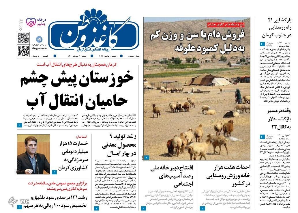 روزنامه کاغذ وطن