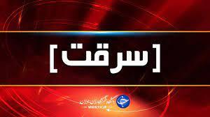 خودروی سرقتی سارقش را زمین گیر کرد