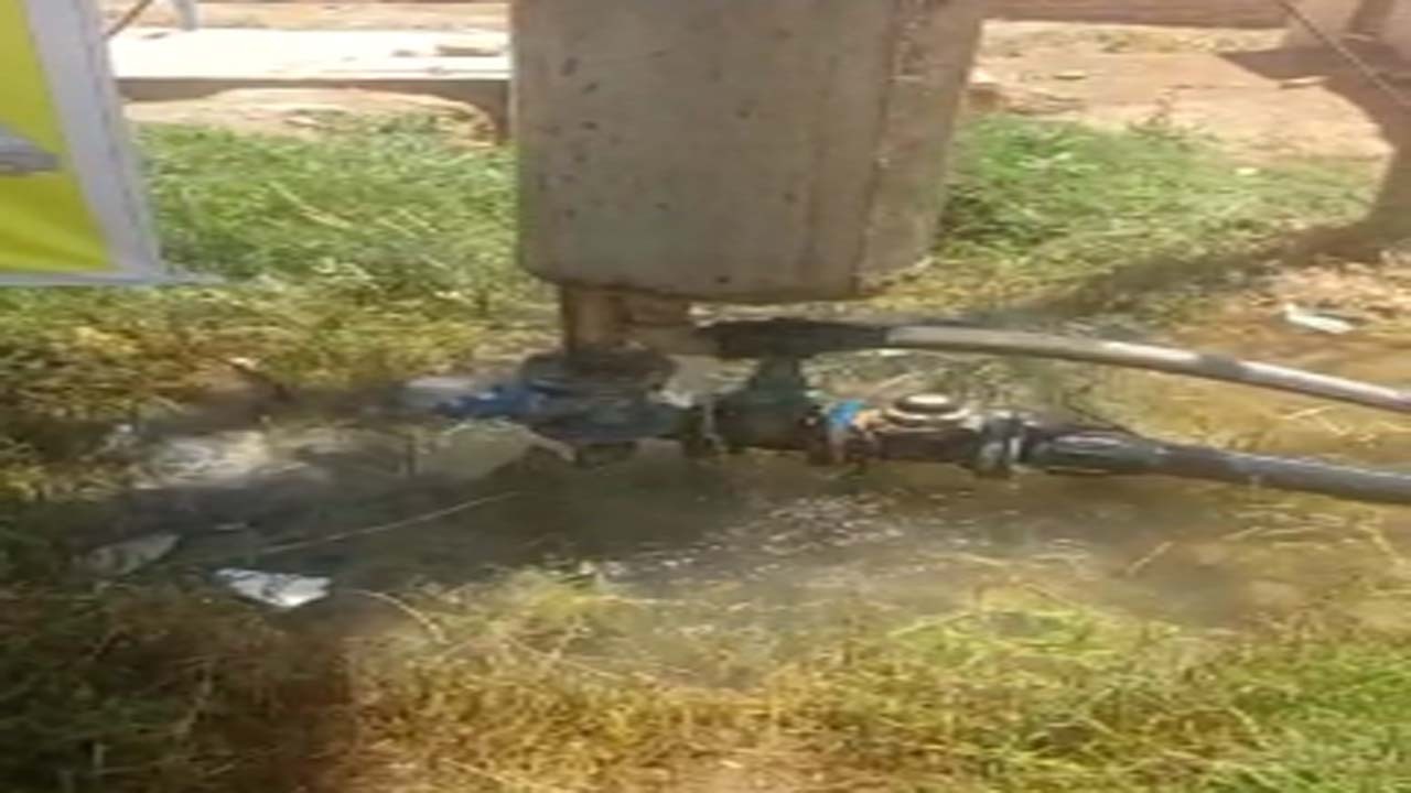 فیلمی از هدررفت آب در روستای افجان