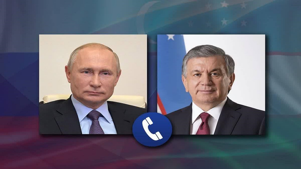 پوتین به بهانه تبریک تولد همتای ازبک خود با او درخصوص افغانستان گفتگو کرد