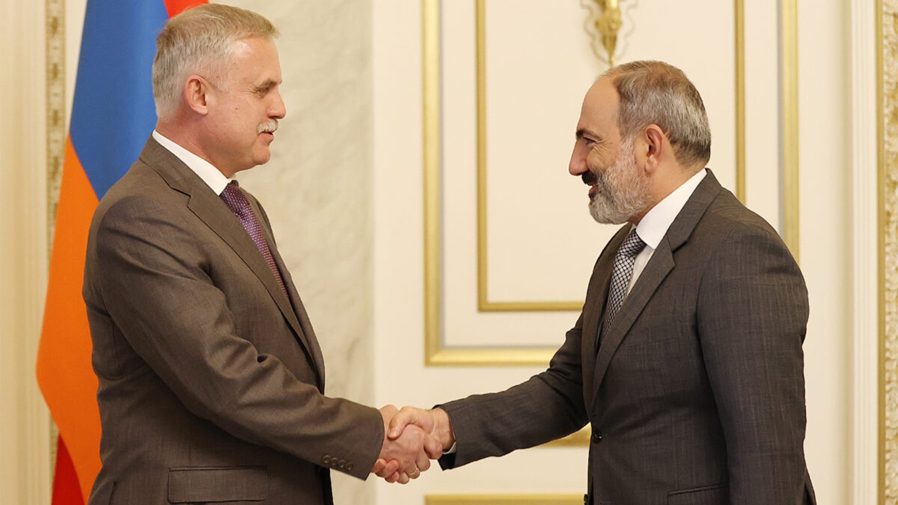 رصد مناطق مرزی ارمنستان و جمهوری آذربایجان هدف دیدار پاشینیان با دبیر کل سازمان پیمان امنیت جمعی