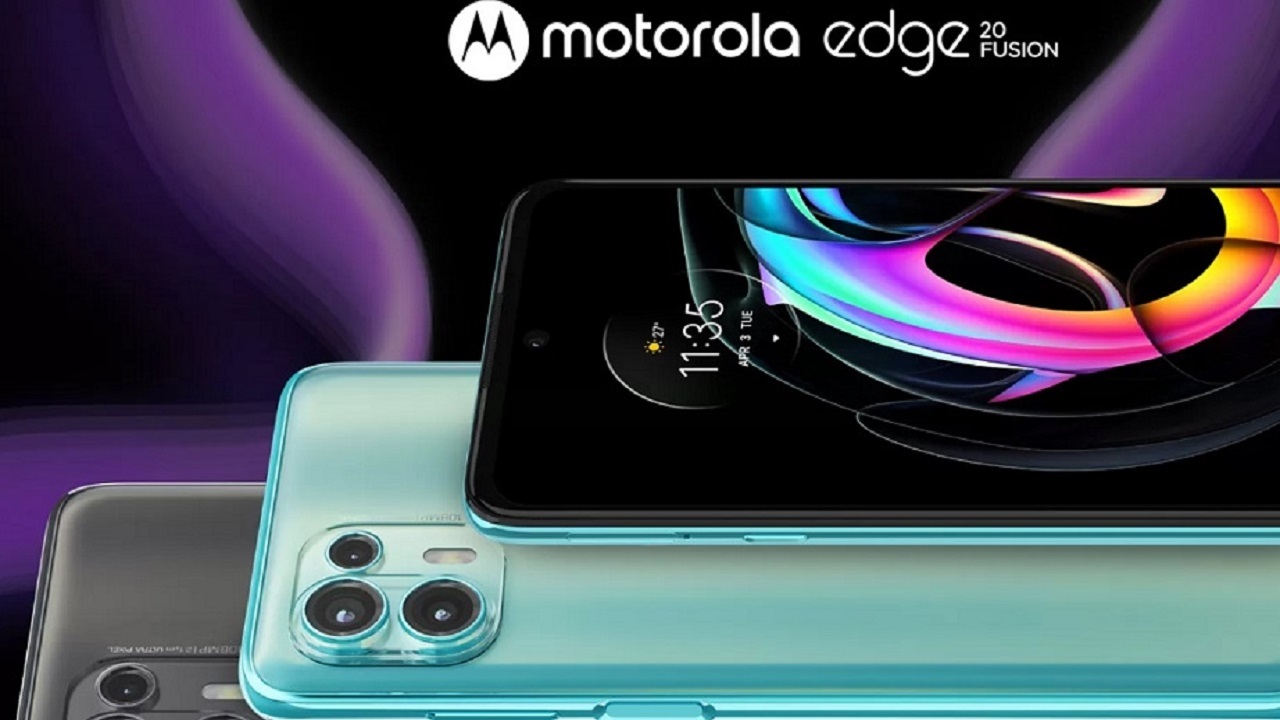 تاریخ رونمایی از Motorola Edge ۲۰ Fusion مشخص شد