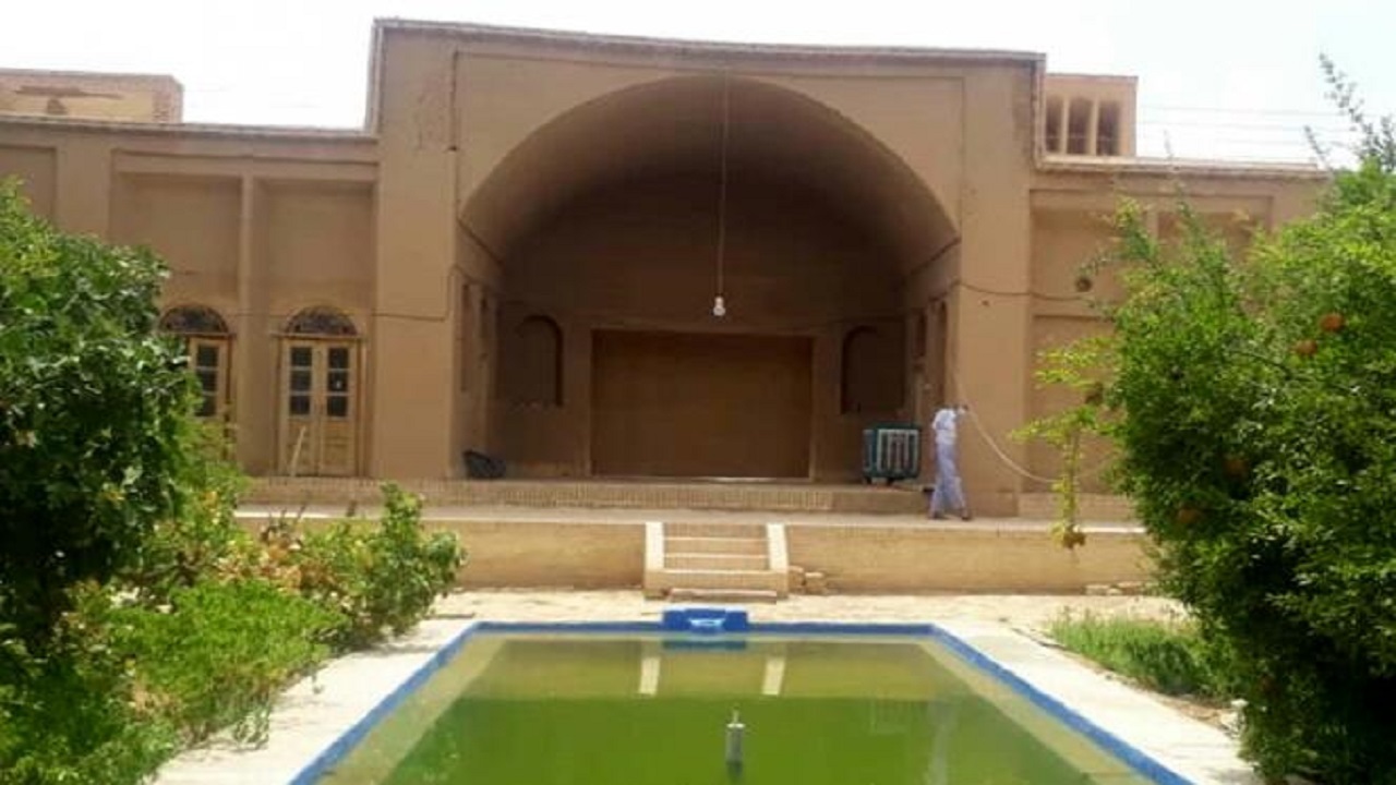 خانه قاجاری در بفروئیه میبد مرمت شد