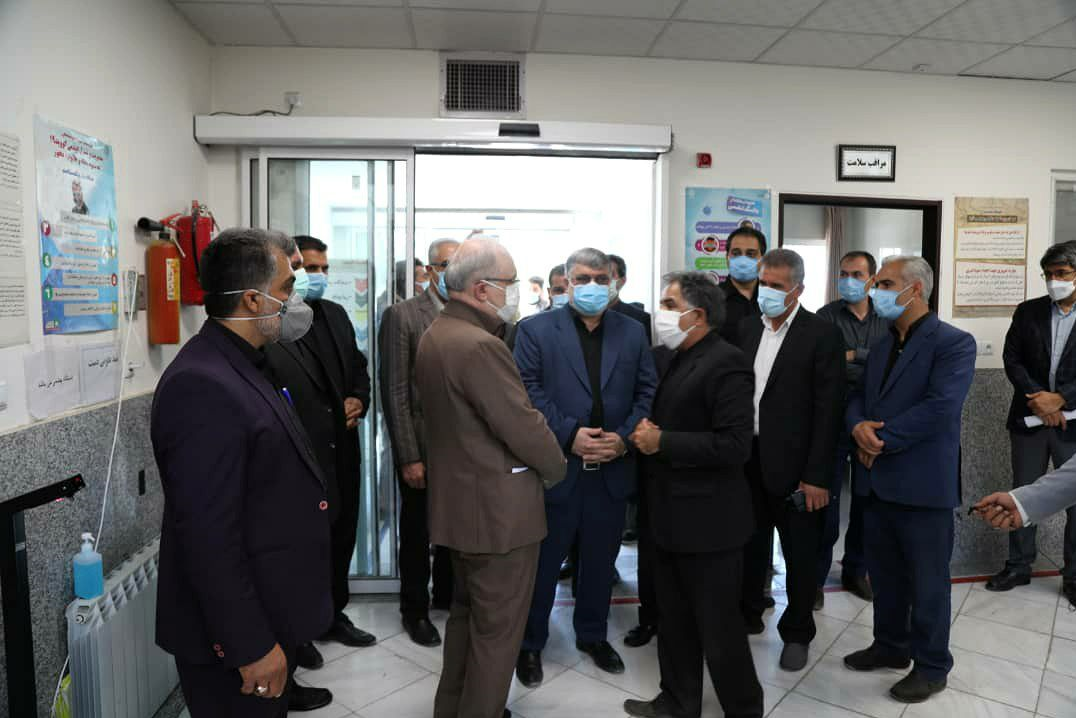 بازدید وزیر بهداشت از مرکز خدمات جامع سلامت سیدی در مشهد