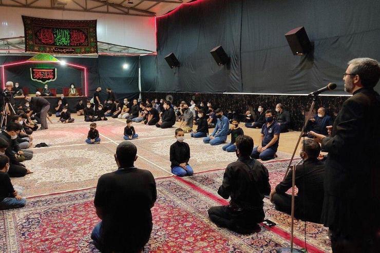 مراسم عزاداری مهاجرین افغانستانی مقیم ایران در صفادشت