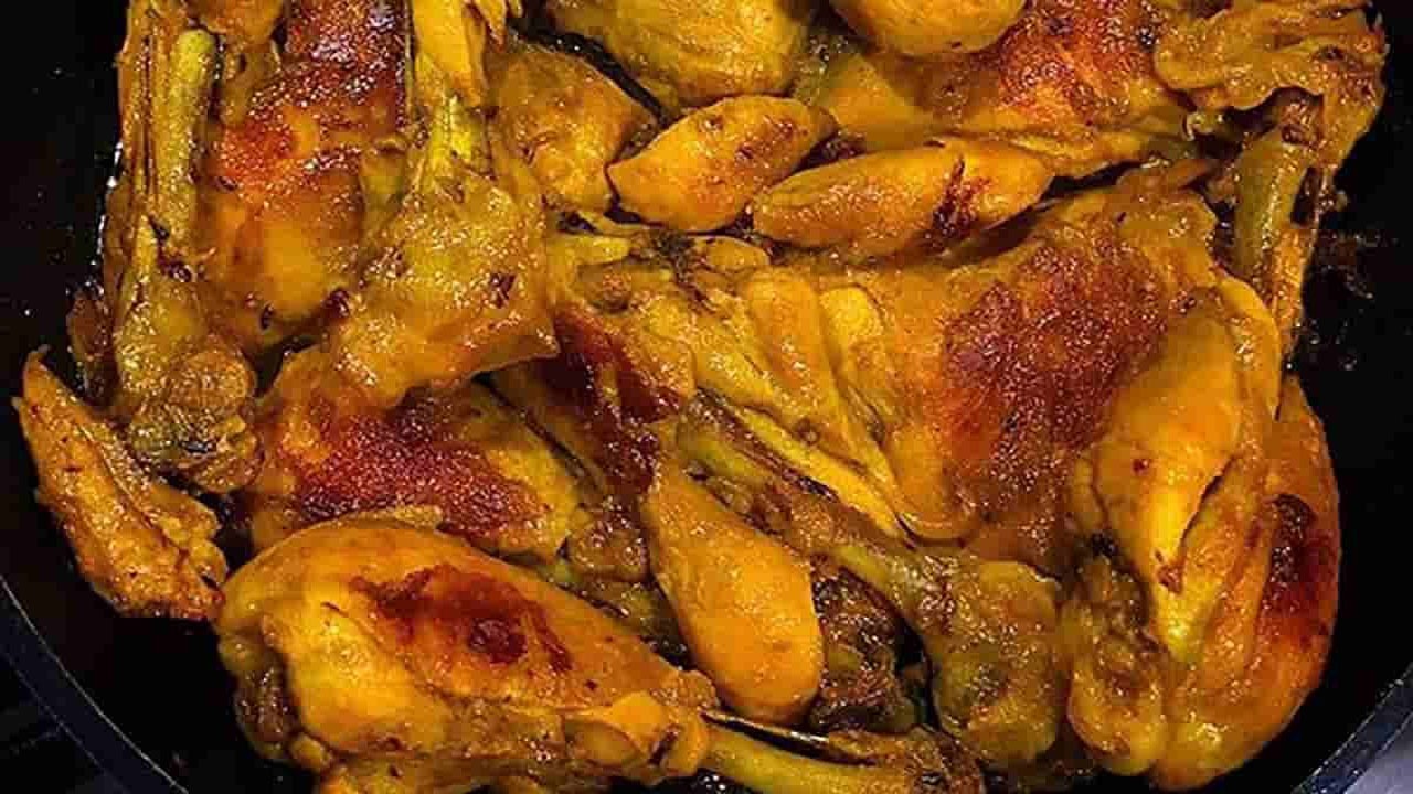 خورشت مرغ دودی + طرز تهیه