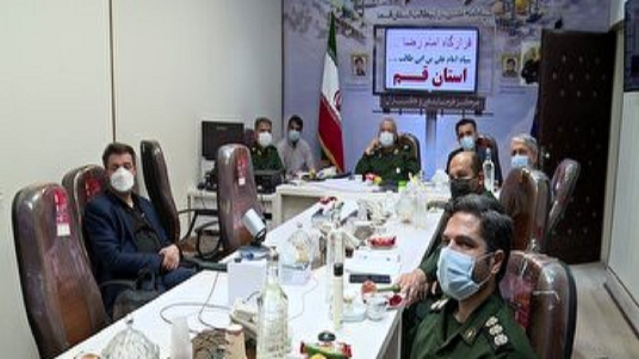 سپاه قم در خدمت نظام سلامت است