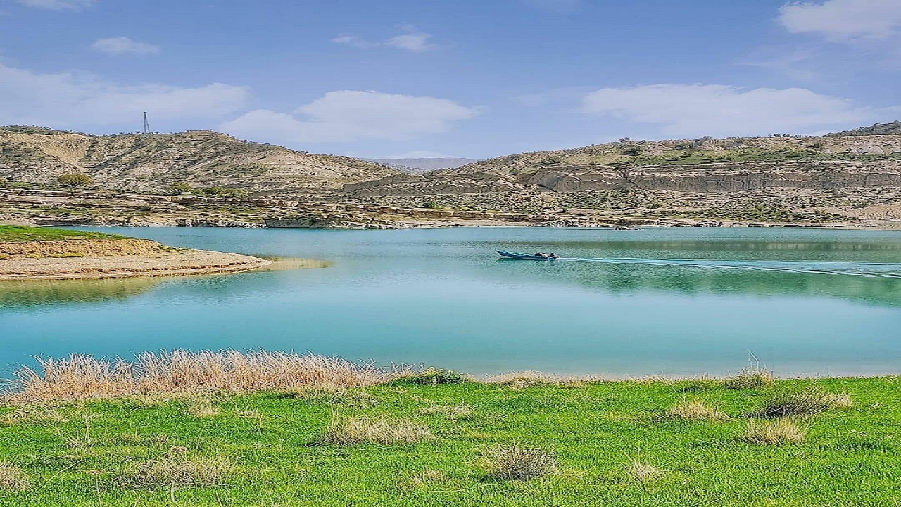 تصاویری زیبا از سد چم گردلان در ایلام