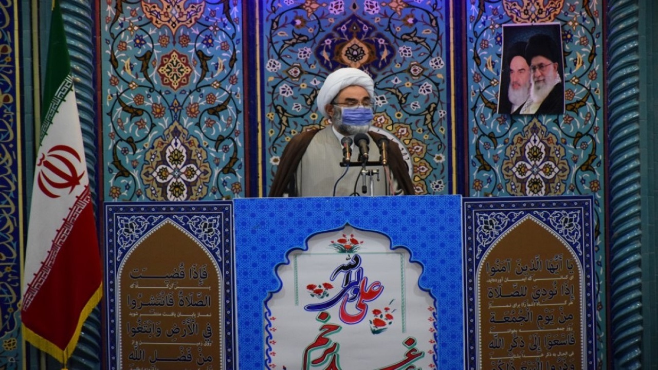 برپایی نماز جمعه با رعایت شیوه نامه‌های بهداشتی در گیلان