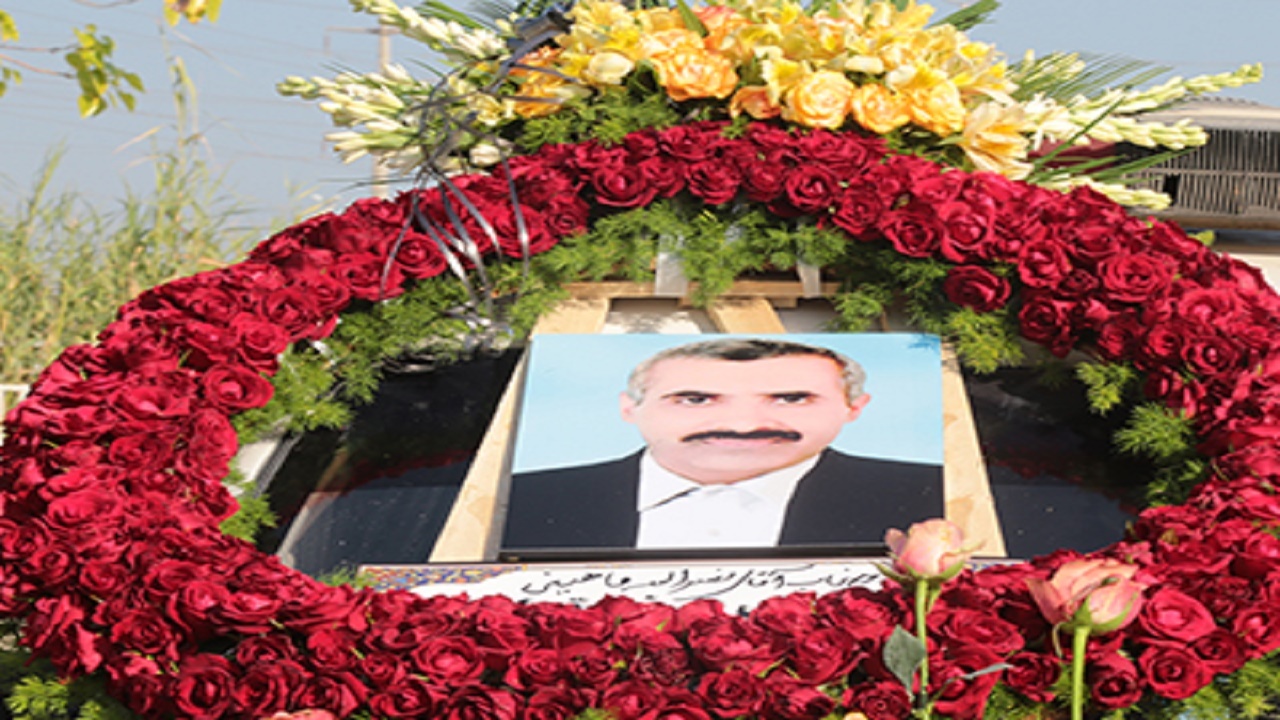 شهید مدافع سلامت بوشهری در آغوش خاک آرام گرفت
